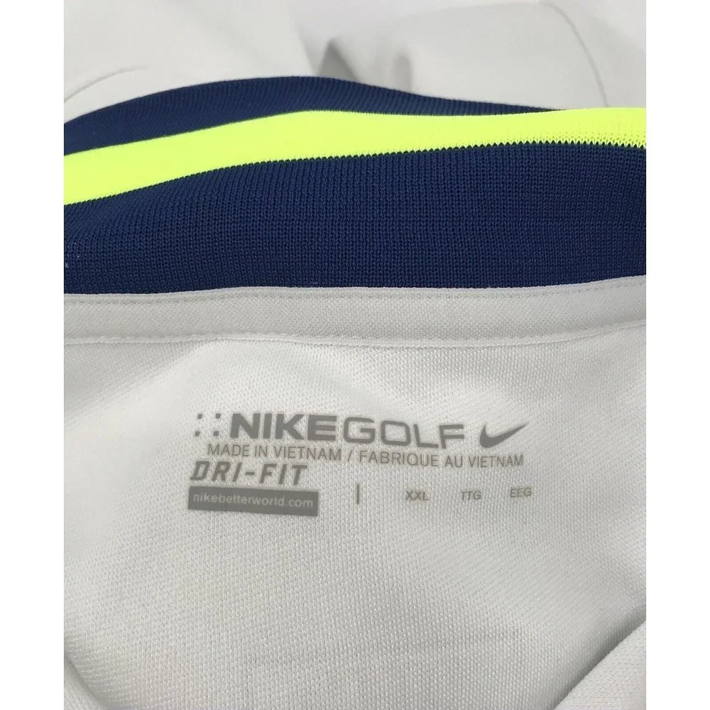 Nike Seattle Seahawks Pullover Mens Size‎ 2XL White Bud Light Golf Dri Fit